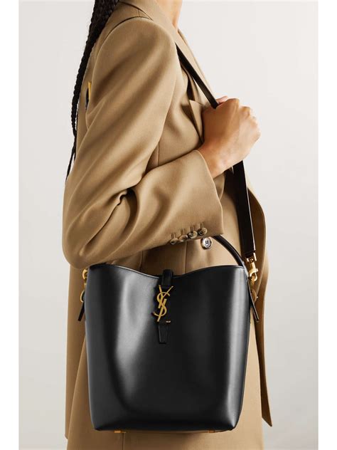 ysl bucket shoulder bag|ysl wicker bag.